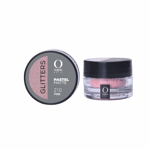 GLITTER 210 PASTEL PINK 3G