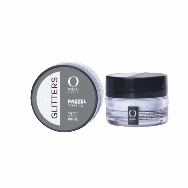 GLITTER 200 PASTEL WHITE 3G