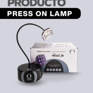 LÁMPARA PRESS ON SENSOR NEGRA ORGANIC NAILS
