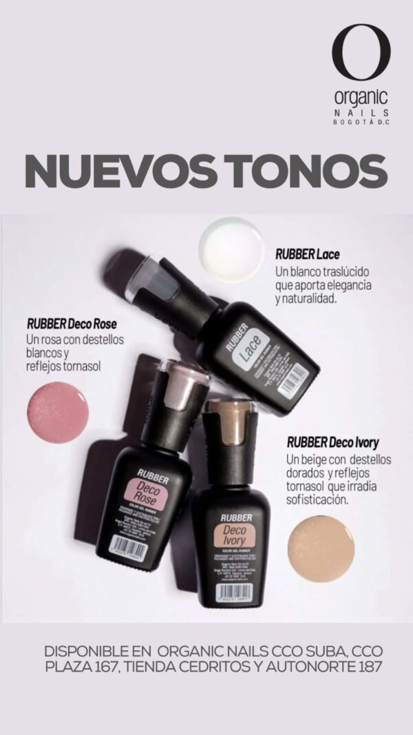 RUBBER COLOR GEL ORG ORG