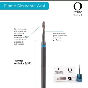 Punta - Flama Diamante Azul